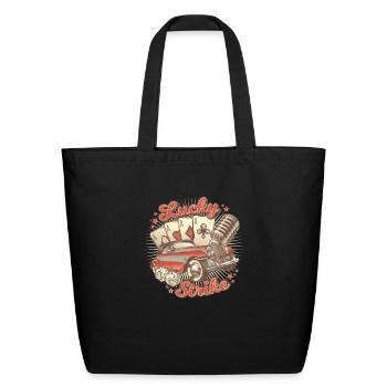 Lucky Strike - Eco-Friendly Cotton Tote - black - Front