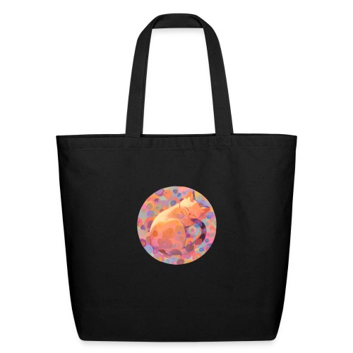 Sleeping Cat - Eco-Friendly Cotton Tote