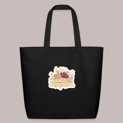 Snazzy Individual - Sac fourre-tout en coton naturel