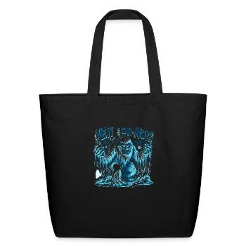 Frozen Yeti: Yeti or not, here I come! - Eco-Friendly Cotton Tote - black - Front