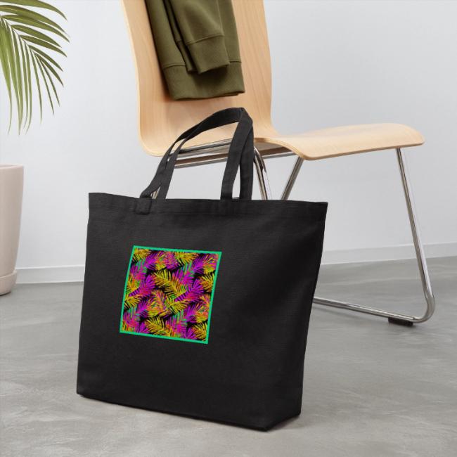 Chic Neon Leaf Lively Design