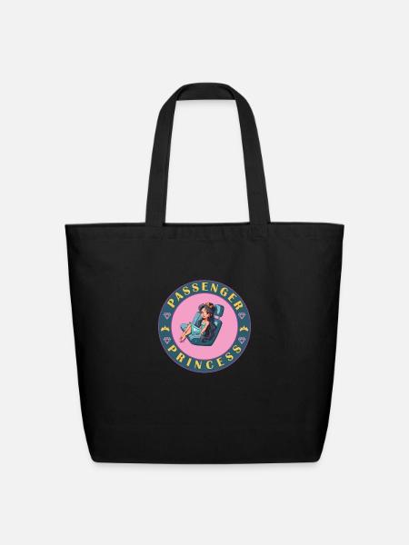 Passenger Princess Always - Eco-Friendly Cotton Tote - black