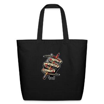 John Wick Pencil - Eco-Friendly Cotton Tote - black - Front