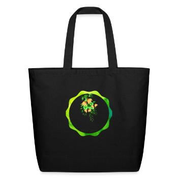 Exploring the Depths of Love. - Eco-Friendly Cotton Tote - black - Front