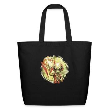 IlluminET26 - Eco-Friendly Cotton Tote - black - Front