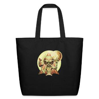 IlluminET29 - Eco-Friendly Cotton Tote - black - Front
