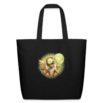 IlluminET22 - Eco-Friendly Cotton Tote - black - Front