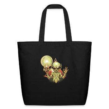 IlluminET21 - Eco-Friendly Cotton Tote - black - Front