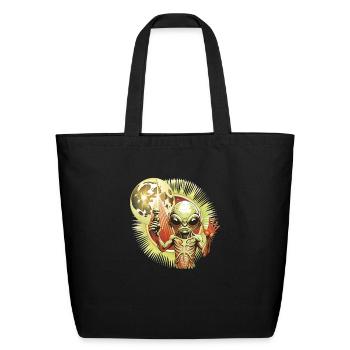 IlluminET39 - Eco-Friendly Cotton Tote - black - Front