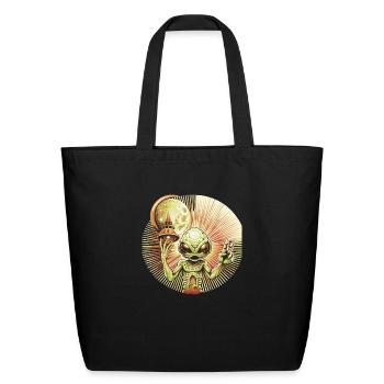 IlluminET33 - Eco-Friendly Cotton Tote - black - Front