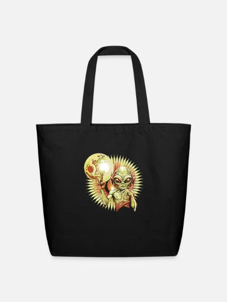 IlluminET20 - Eco-Friendly Cotton Tote - black