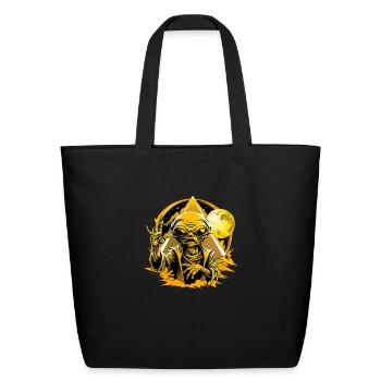 IlluminET79 - Eco-Friendly Cotton Tote - black - Front