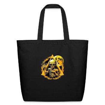 IlluminEt74 - Eco-Friendly Cotton Tote - black - Front