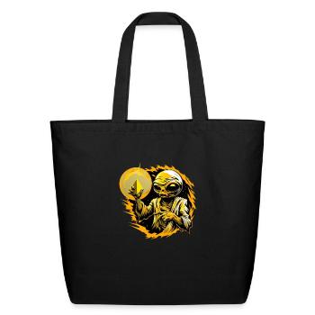 IlluminET71 - Eco-Friendly Cotton Tote - black - Front