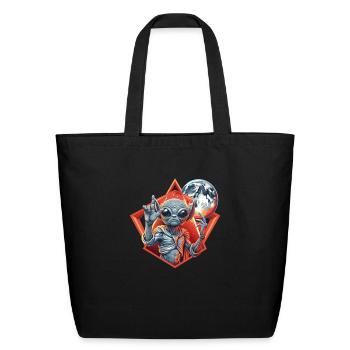 IlluminET112 - Eco-Friendly Cotton Tote - black - Front