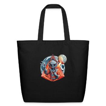IlluminET93 - Eco-Friendly Cotton Tote - black - Front