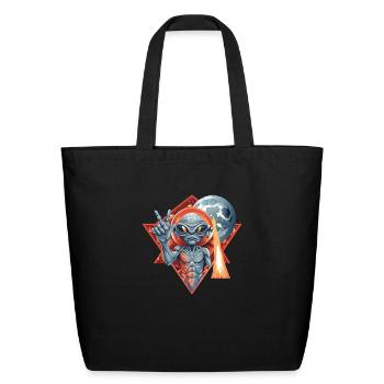 IlluminET98 - Eco-Friendly Cotton Tote - black - Front