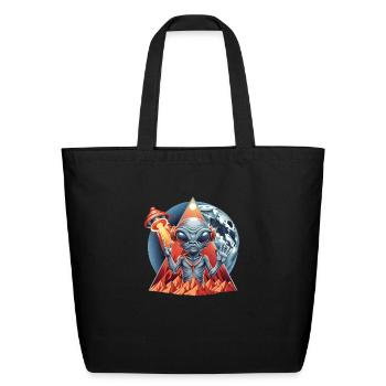 IlluminET94 - Eco-Friendly Cotton Tote - black - Front