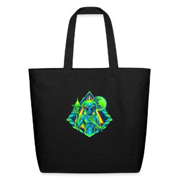 IlluminET117 - Eco-Friendly Cotton Tote - black - Front