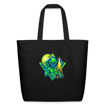 IlluminET118 - Eco-Friendly Cotton Tote - black - Front