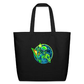 IlluminET134 - Eco-Friendly Cotton Tote - black - Front