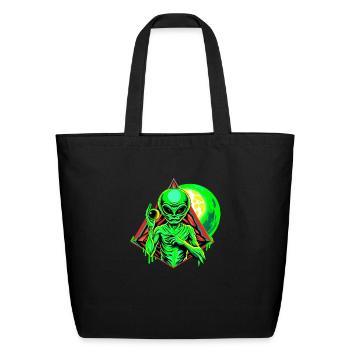 IlluminET179 - Eco-Friendly Cotton Tote - black - Front