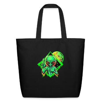 IlluminET165 - Eco-Friendly Cotton Tote - black - Front