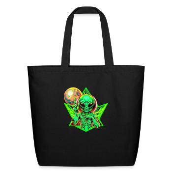 IlluminET162 - Eco-Friendly Cotton Tote - black - Front