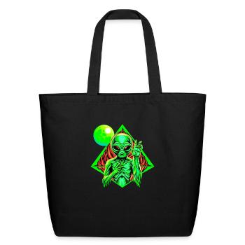 Illuminet178 - Eco-Friendly Cotton Tote - black - Front