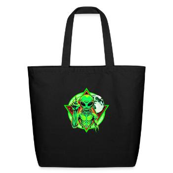 IlluminET169 - Eco-Friendly Cotton Tote - black - Front