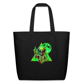 IlluminET170 - Eco-Friendly Cotton Tote - black - Front