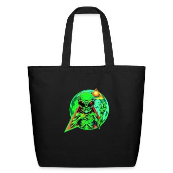 IlluminET175 - Eco-Friendly Cotton Tote - black - Front