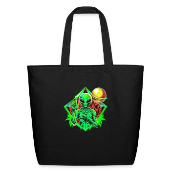 IlluminET167 - Eco-Friendly Cotton Tote - black - Front