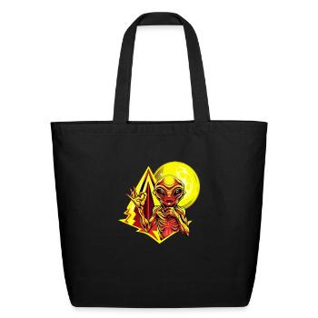 IlluminET154 - Eco-Friendly Cotton Tote - black - Front