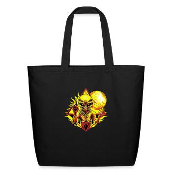 IlluminET153 - Eco-Friendly Cotton Tote - black - Front