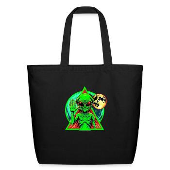 IlluminET174 - Eco-Friendly Cotton Tote - black - Front
