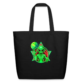 IlluminET168 - Eco-Friendly Cotton Tote - black - Front