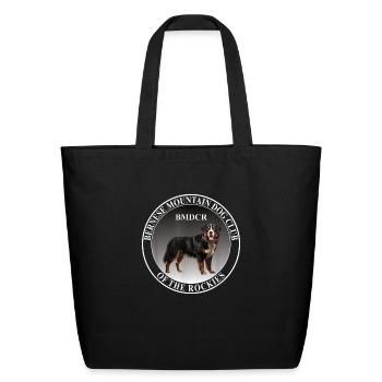 Bernese Mountain Dog Club Rockies - Eco-Friendly Cotton Tote - black - Front