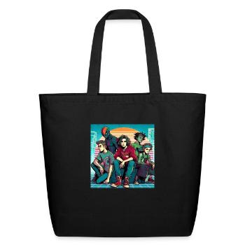 Bad Boys - Eco-Friendly Cotton Tote - black - Front