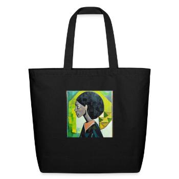 Relaxing - Eco-Friendly Cotton Tote - black - Front