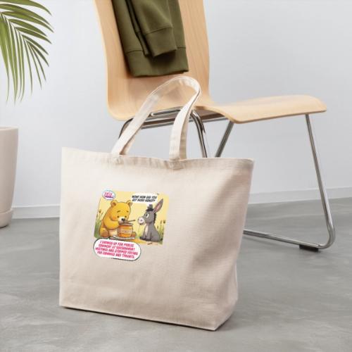 Honey Bear - Fire Tyrants - Eco-Friendly Cotton Tote