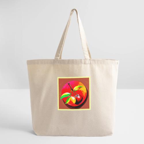 Vibrant Cherry Duo - Eco-Friendly Cotton Tote