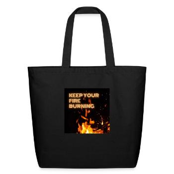 sole motivating quote - Eco-Friendly Cotton Tote - black - Front