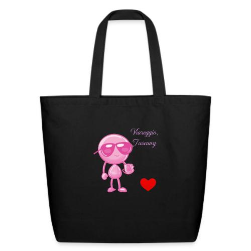 Smoon City_Viareggio Tuscany Pink - Eco-Friendly Cotton Tote