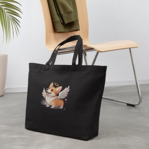 Angel Wings Corgi - Eco-Friendly Cotton Tote