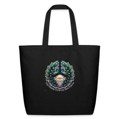 Your Beauty Holds My Soul Peacock Gifts T-Shirt - Eco-Friendly Cotton Tote