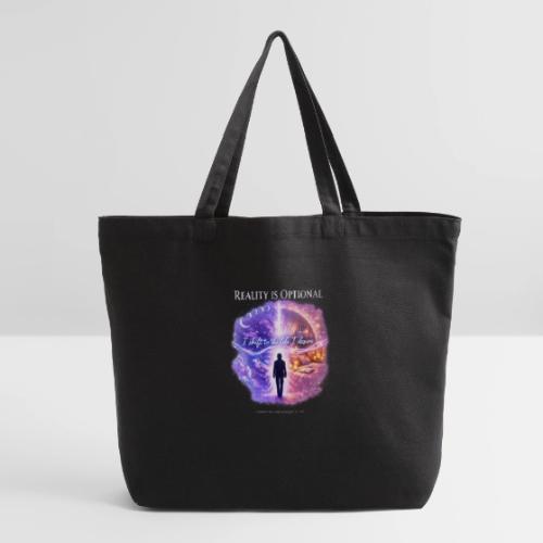 Reality Is Optional Cosmic Reality Shifting Portal - Eco-Friendly Cotton Tote
