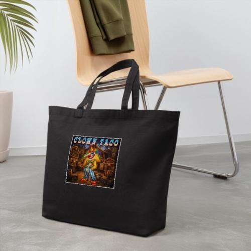 The Clown Taco Circus Humor Character - Eco-Friendly Cotton Tote