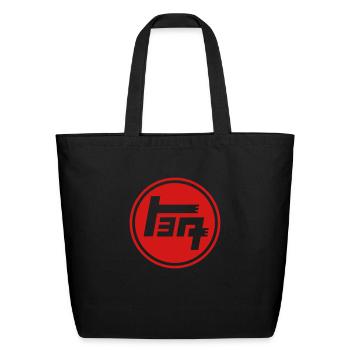 Toyota TEQ Logo - Eco-Friendly Cotton Tote - black - Front