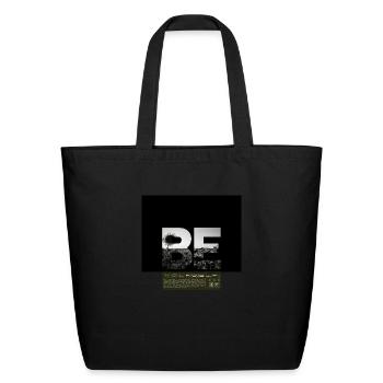 Be Yourself - Eco-Friendly Cotton Tote - black - Front